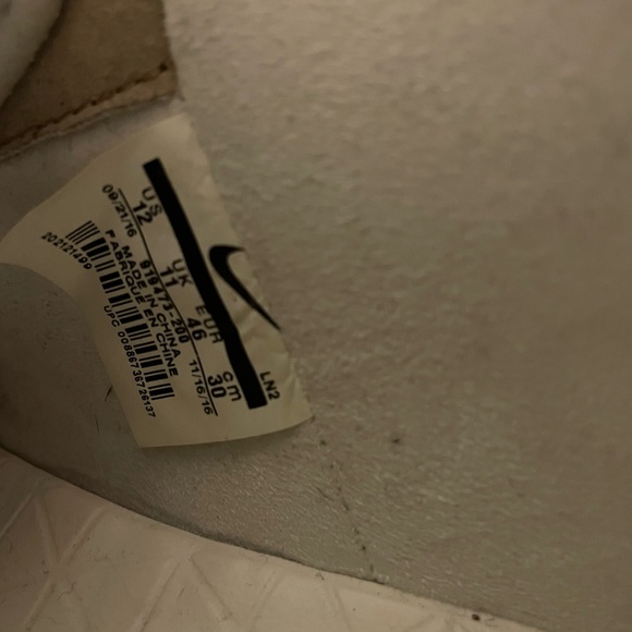 Nike Air Force 1 High SL Vachetta Tan US Size 12 Men's Brown White 919473-200 - Picture 8 of 9